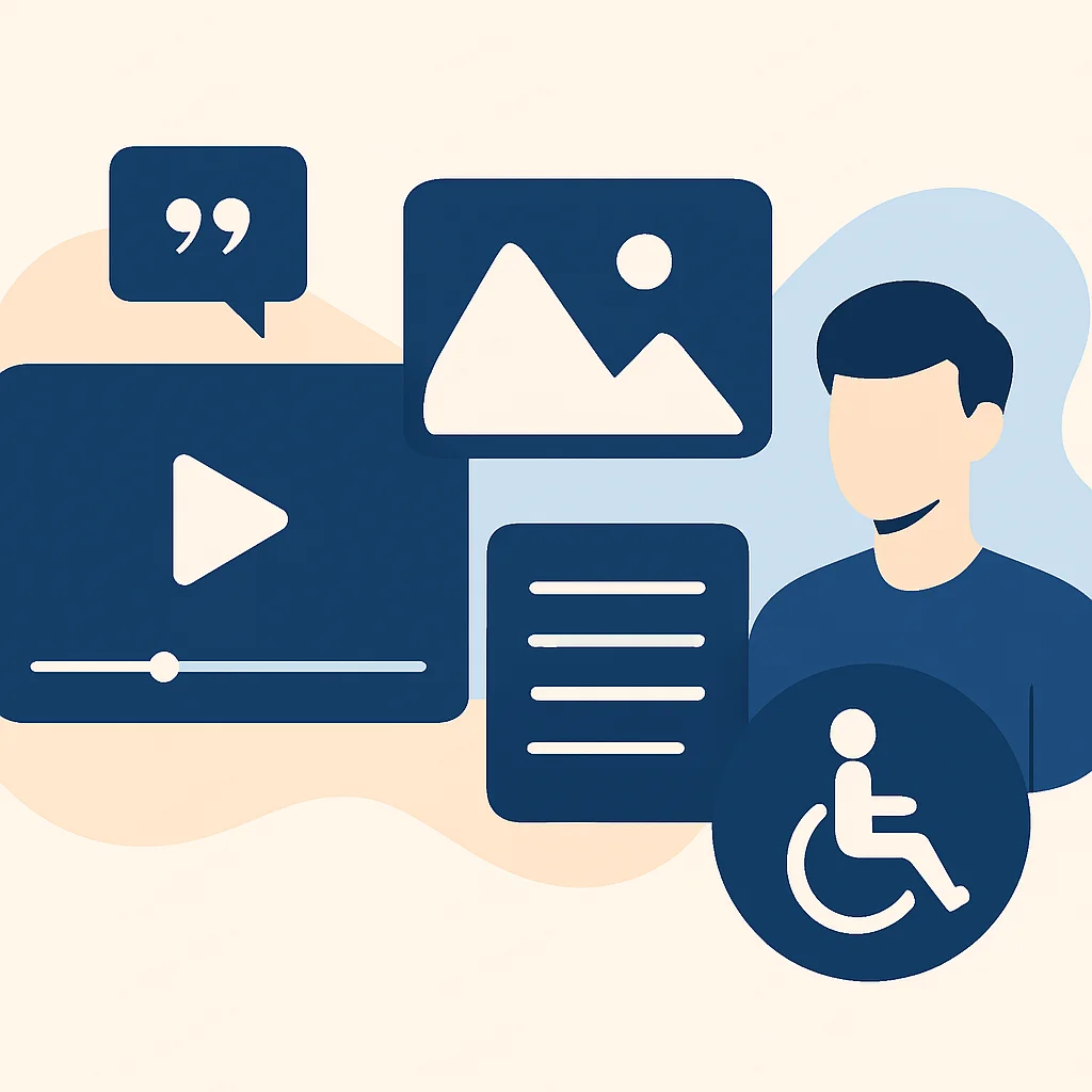 Integrazione di Contenuti Multimediali e Accessibilità